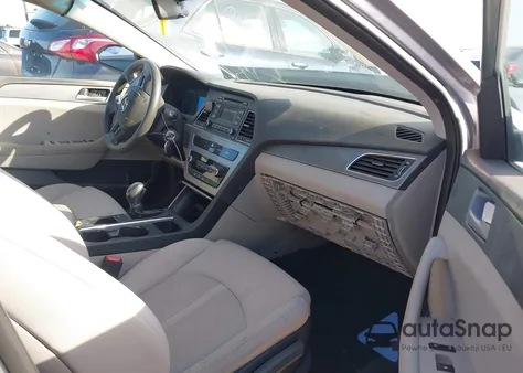 2017 Hyundai Sonata из США, поврежденный, VIN 5NPE24AFXHH452174